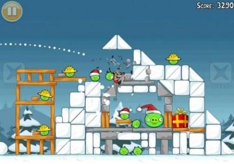 Un Angry Birds spécial Noël attendu sur vos iBidules !