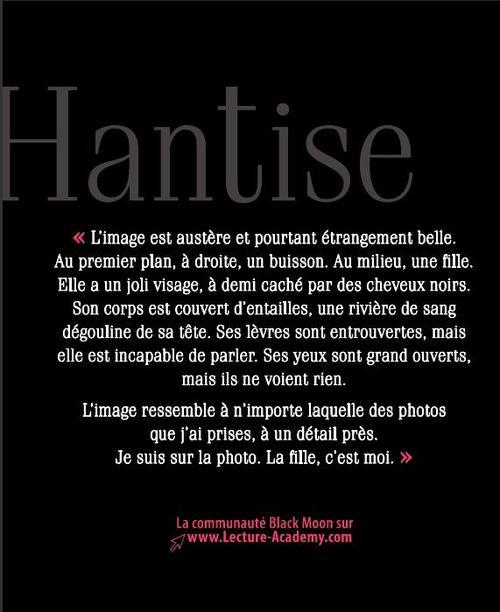 Hantise : le thriller Black Moon de 2011, découvrez la couverture du dos avec le résumé !