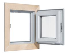 STG20817 Fini le blanc, Grosfillex propose une gamme de fenêtres PVC décorées.