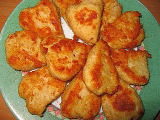 Coeur de nuggets de poulet