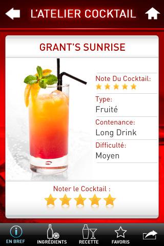 L'atelier cocktail dans votre iPhone!