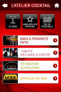 L'atelier cocktail dans votre iPhone!