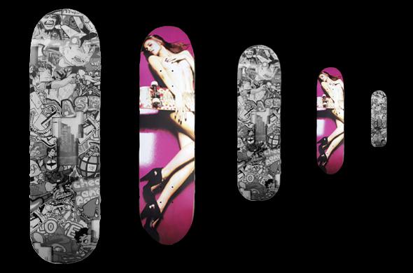 Skate-board arty