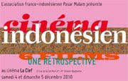 L'Indonésie à l'honneur au cinéma La Clef [Week-end du 4 au 5 décembre 2010]