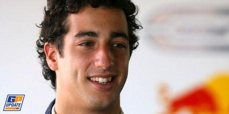 Ricciardo essayeur de Toro Rosso en 2011
