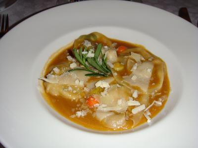 20101012 Table Fine U Bay Jounieh 01 ravioles crevettes Table Fine, U Bay, Jounieh, Liban (ChrisoScope)