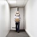 Cardboard Box Head #10 - Step out of this walls (photographie conceptuelle)