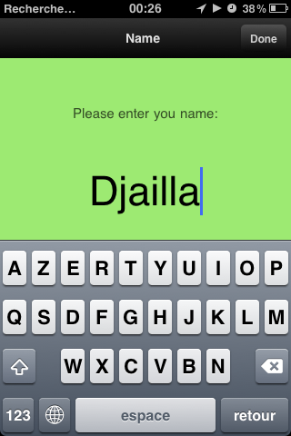 Test de l’application ‘Kinetic’ pour iPhone