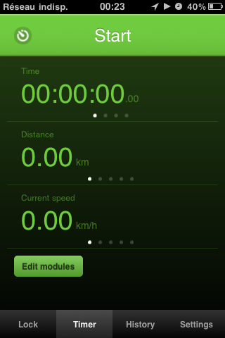 Test de l’application ‘Kinetic’ pour iPhone
