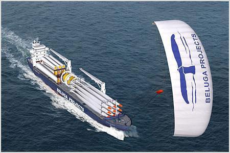 SkySailers : le kytesurf pour cargo et yacht de luxe (30 metres + Yachts)