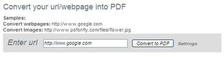 Conversion et création de PDF en ligne