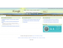 Les Widgets google : Google desktop et igoogle