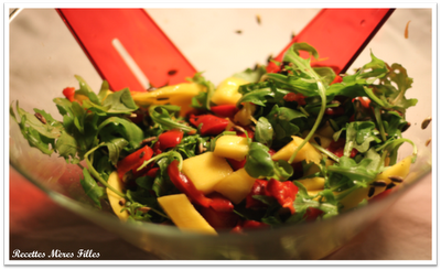 La recette : Salade Exotique aux mangues
