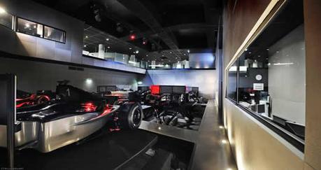 Centre de simulation automobile I-WAY par Cyrille Druart