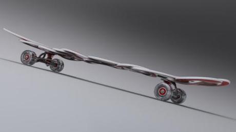 Un magnifique skatboard design de Loren Kulesus
