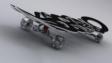 Un magnifique skatboard design de Loren Kulesus