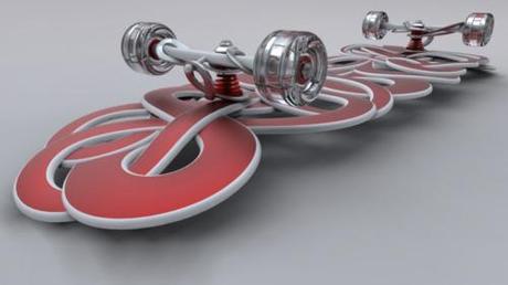 Un magnifique skatboard design de Loren Kulesus