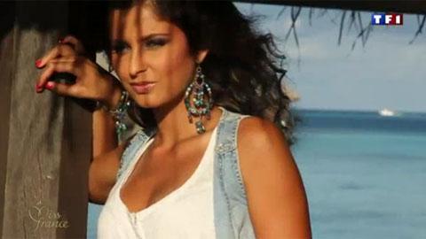 Miss France 2011 ... Malika Ménard sur les plages des Maldives