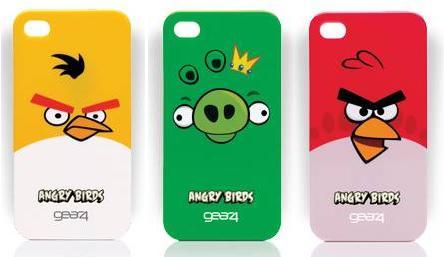 Les coques Gear 4 d’Angry Birds pour iPhone 4