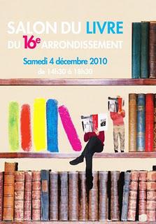 Dédicace au salon du livre du 16ème arrondissement