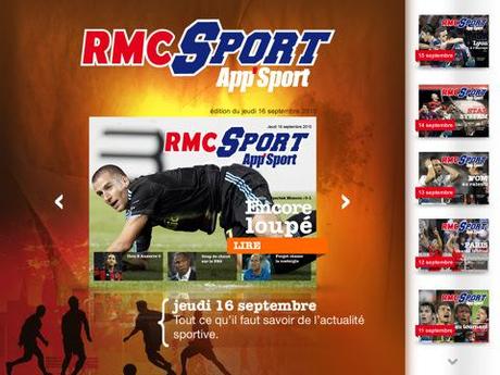 RMC Sport devient gratuit pour iPad!