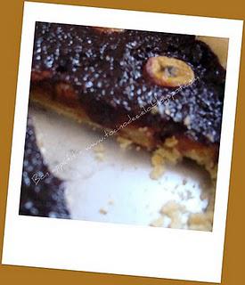 Tarte chocolat- bananes - Tarta chocolate-platanos