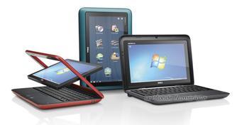 Tablette Internet et PC Portable à la fois, Dell présente l’Inspiron Duo et son écran pivotant