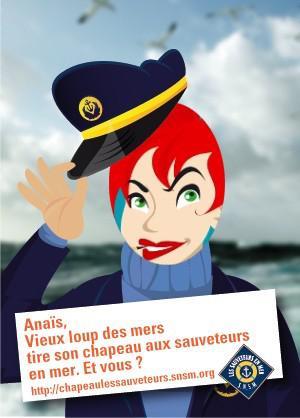 Je tire moi aussi mon chapeau aux Sauveteurs en mer