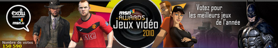 Votez aux MSN Awards pour vos jeux préférés!