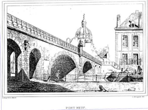 Lille et ses canaux en 1858.