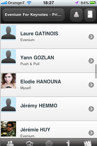 Evenium for Keynotes en version beta