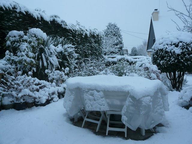 Bretagne sous la neige