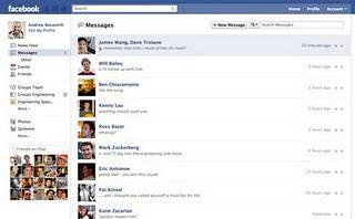 Facebook Messages Email : la boite sociale tout-en-1