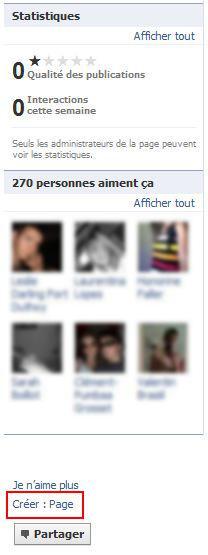 [Astuce] Créer une Page J’aime