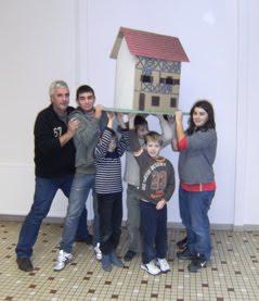 Reportage photos de la rélisation de la maquette