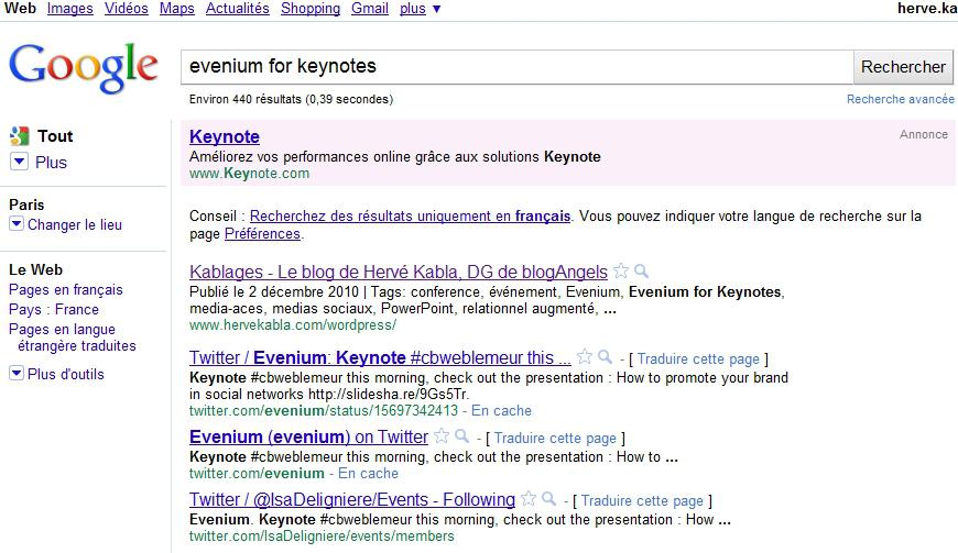 Un blogueur sachant bloguer blogue en direct…