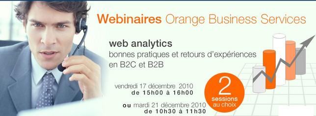 web séminaire web analytics