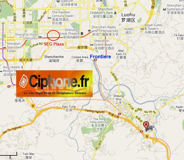 Partie 2, Comment aller de l'aéroport de Hong-Kong à Shenzhen ?