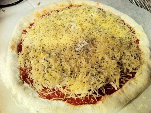 Pizza 4 fromages maison !!!