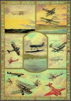 Illustration intérieure de L'Âge d'Or de l'Aviation