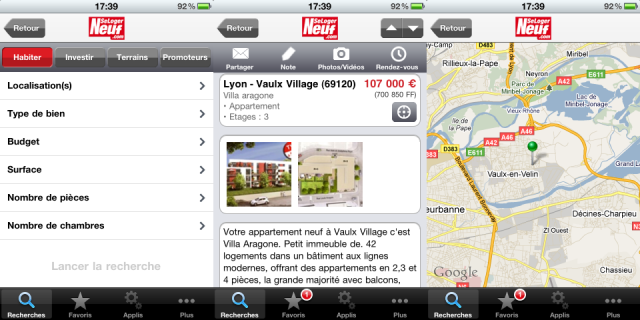 SeLoger surfe sur son succès sur l’AppStore et lance de nouvelles applications pour iPhone et iPad
