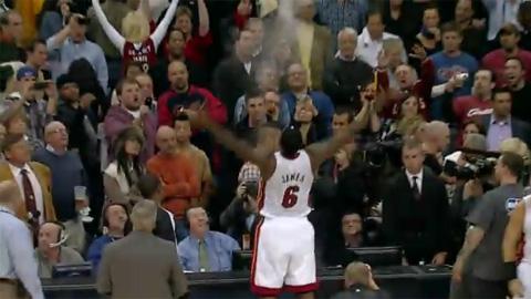 Lebron James de retour à Cleveland ... retour en vidéo sur son match énorme