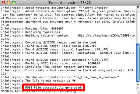 kindlegen-end Comment convertir un ePub en Mobipocket avec KindleGen