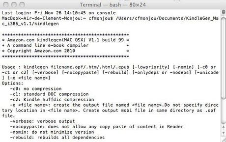 kindlegen-instructions Comment convertir un ePub en Mobipocket avec KindleGen