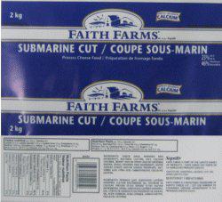 Faith Farms - Coupe sous-marin - Préparation de fromage fondu