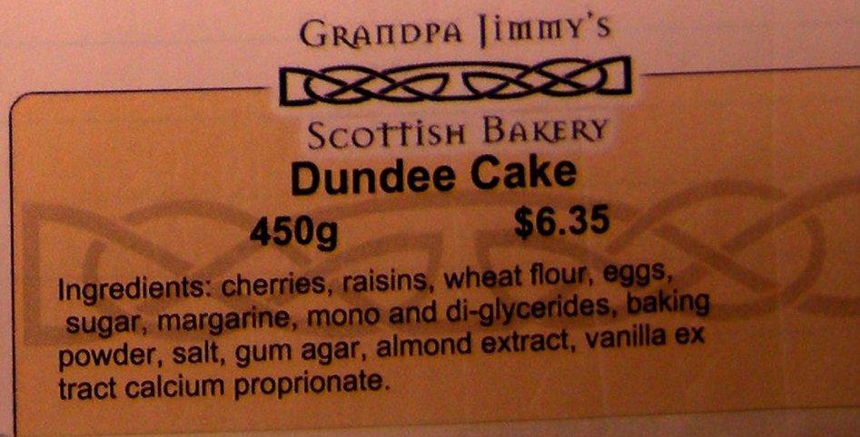 Dundee Cake