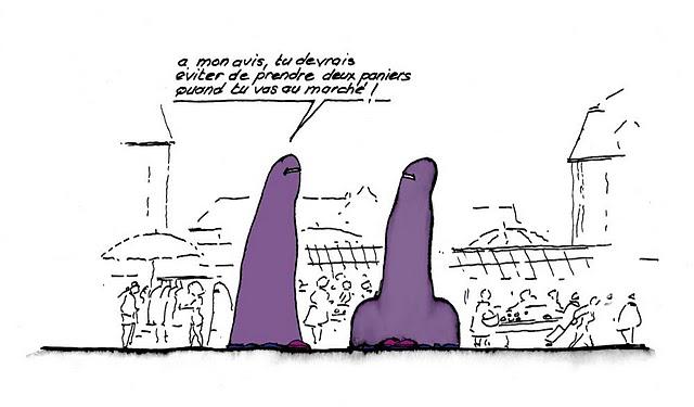 vendredi , l'actualité  qui rame avec des bulles dedans