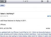 AirPlay jour l’iOS