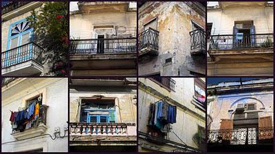 Les balcons de La Havane