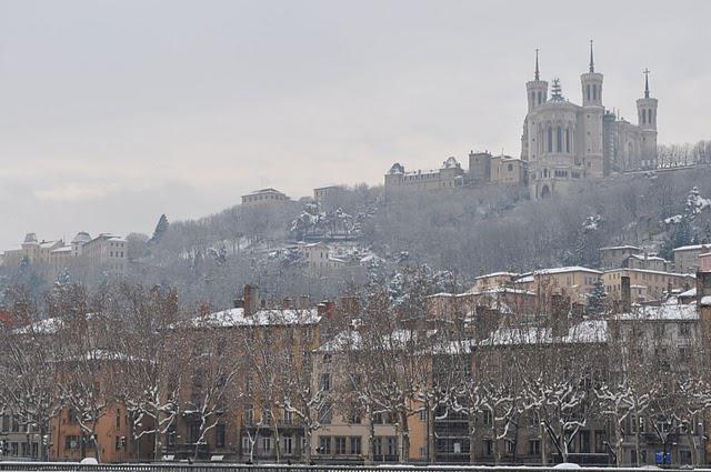 Lyon sous la neige...